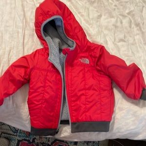 Northface reversible jacket. 12-18 months